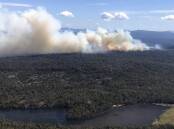 Ground crews and aircraft are trying to control three fires in Tasmania's central highlands. (HANDOUT/TASMANIA FIRE SERVICE)