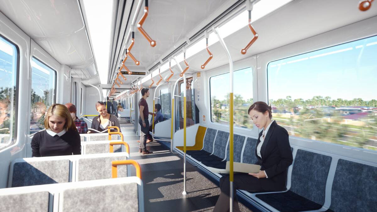 The North West Rail Link would run every four minutes during peak times, Premier Mike Baird and Transport Minister Gladys Berejiklian announced on September 16, 2014.