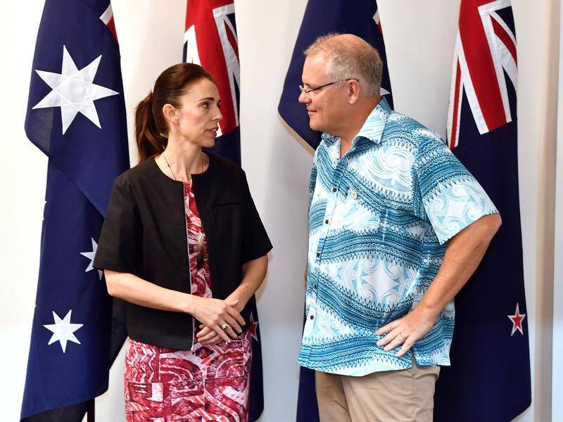 The Australian and NZ leaders received vastly different receptions at the Pacific Islands Forum.