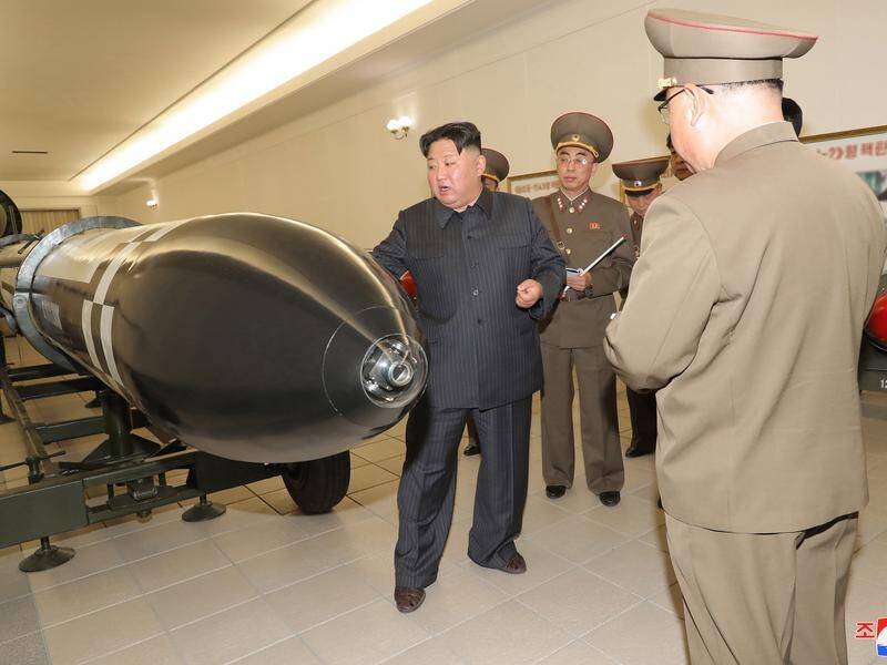 Activity at North Korea's main nuclear facility increases after Kim Jong Un arsenal upgrade plans. (EPA PHOTO)