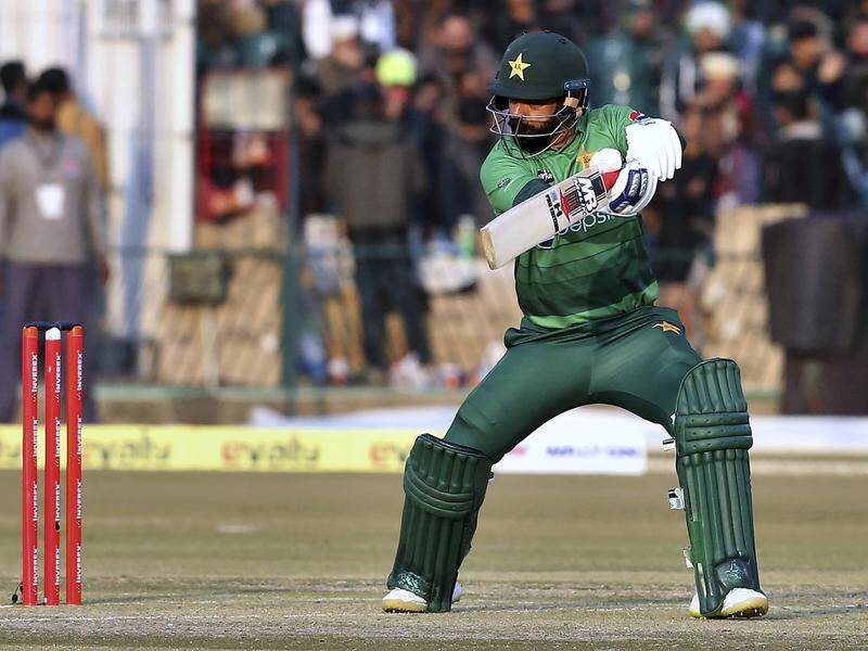 Mohammad Hafeez struck an unbeaten 67 in Pakistan's nine-wicket Twenty20 win over Bangladesh.