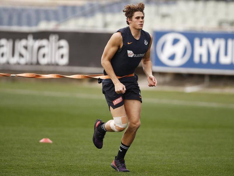 Charlie Curnow is closing in on an AFL comeback for Carlton after a string of injuries.