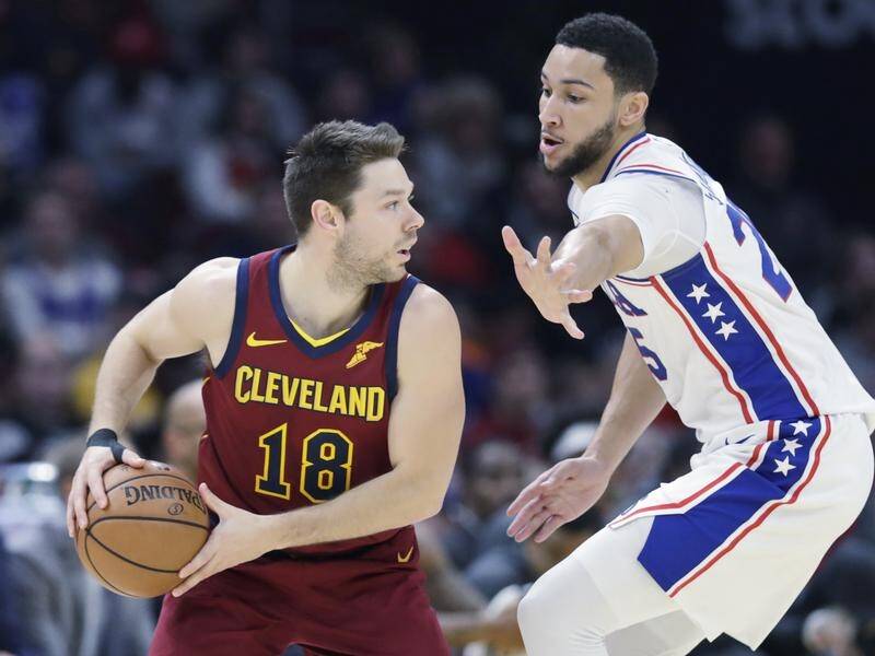 Ben Simmons and his Philadelphia 76ers were too strong Matthew Dellavedova's Cleveland.