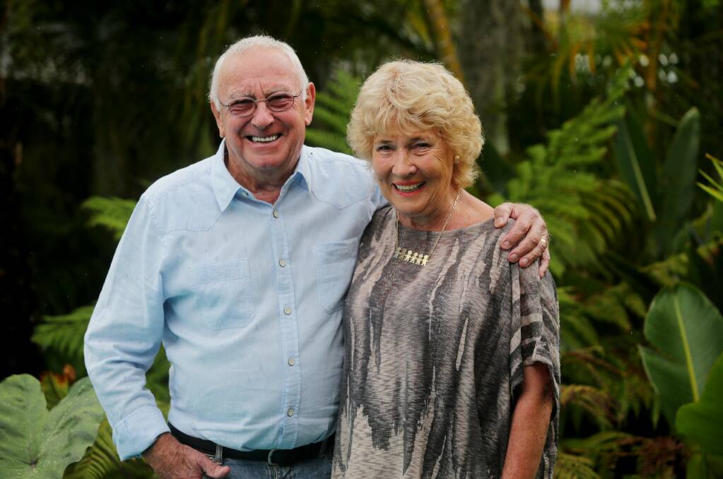 Surrey connection: Pat and Nadine Smith recently marked their 60th wedding anniversary. Picture: Chris Lane
