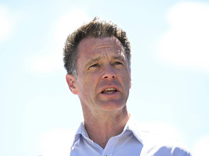 NSW Labor Leader Chris Minns is announcing two new candidates to run in the March election. (Lukas Coch/AAP PHOTOS)