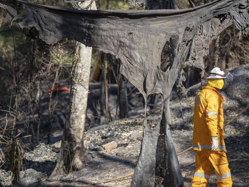 Dozens of workers have lost their jobs after fire gutted Queensland's Binna Burra Lodge.