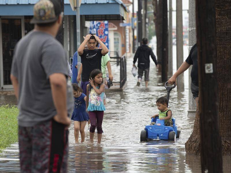 Weslaco is one of the many suburbs affected by major flooding in Texas this week.