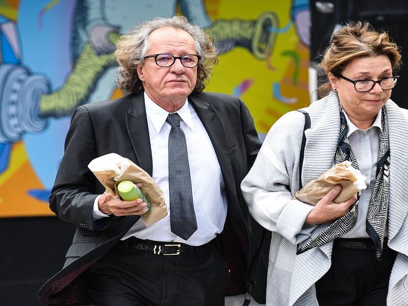 Geoffrey Rush is expected to face a media scrum in Sydney as his defamation trial gets underway.