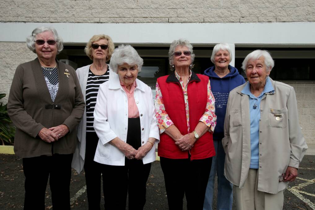 Helping the community: Volunteers Shirley Hamill, Janice Lucock, June Skiller, Bev Rendell, Heather McPhee and Jess Anwyl.Picture: Jane Dyson