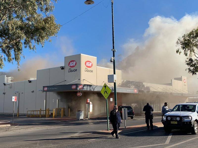 Groceries will be delivered to drought-stricken Walgett after fire gutted its only supermarket.