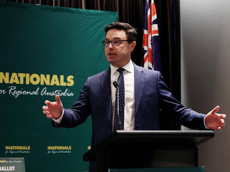 David Littleproud says a "thorough" process was undertaken to find a new federal Nationals director. (Jane Dempster/AAP PHOTOS)