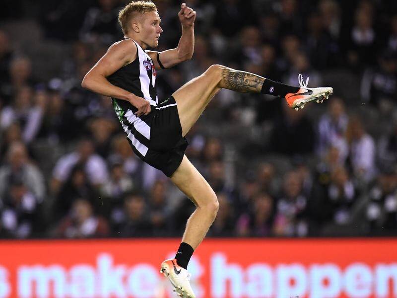 Collingwood's Jaidyn Stephenson is being probed for allegedly betting on an AFL game he played in.