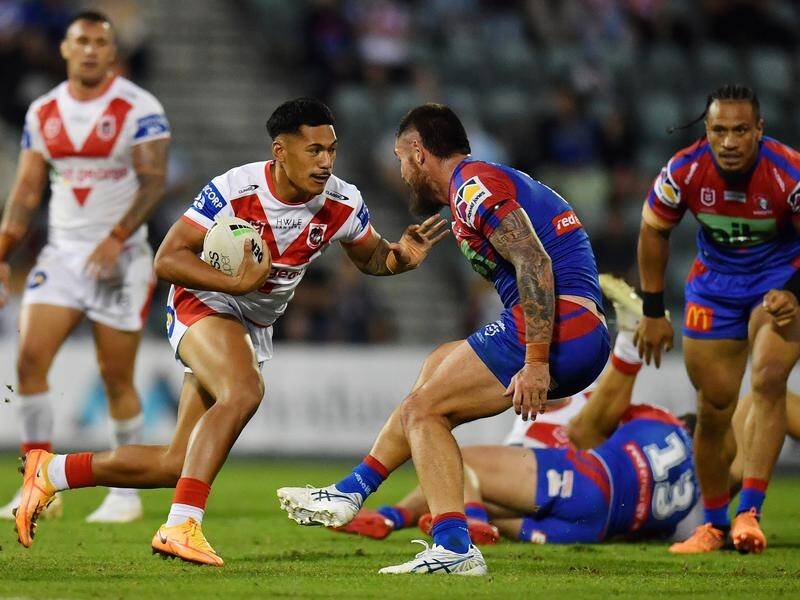 Talatau Amone is likely to return as starting five eighth for the Dragons against Wests Tigers.