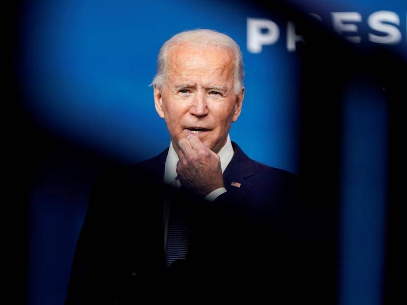 The United States will take a leadership role in the Asia-Pacific, president-elect Joe Biden says.