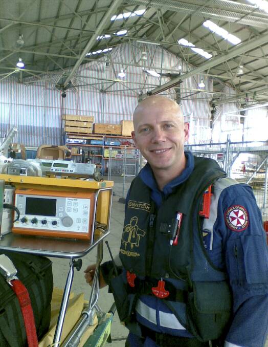 Paramedic Michael Wilson who died in 2011 during a dangerous cliff rescue. Picture: Ambulance Service of NSW.  