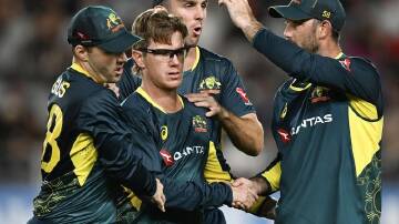 Australian hopes of a T20 sweep over New Zealand are threatened by the Auckland weather. (AP PHOTO)