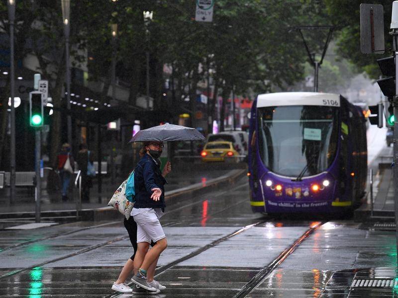 After several warm days, Melbourne will be hit by strong winds and heavy rainfall. (file photo)