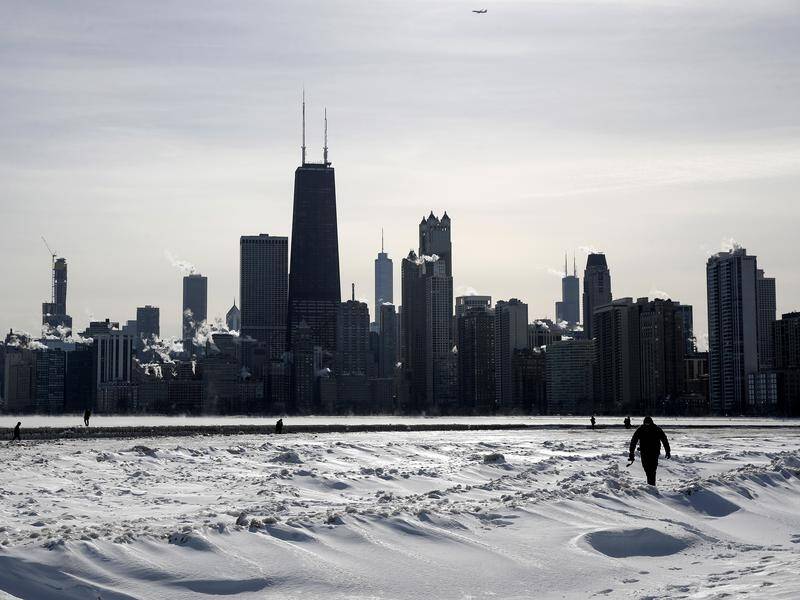 Chicago has started to thaw after temperatures dropped to 30 below during the week.