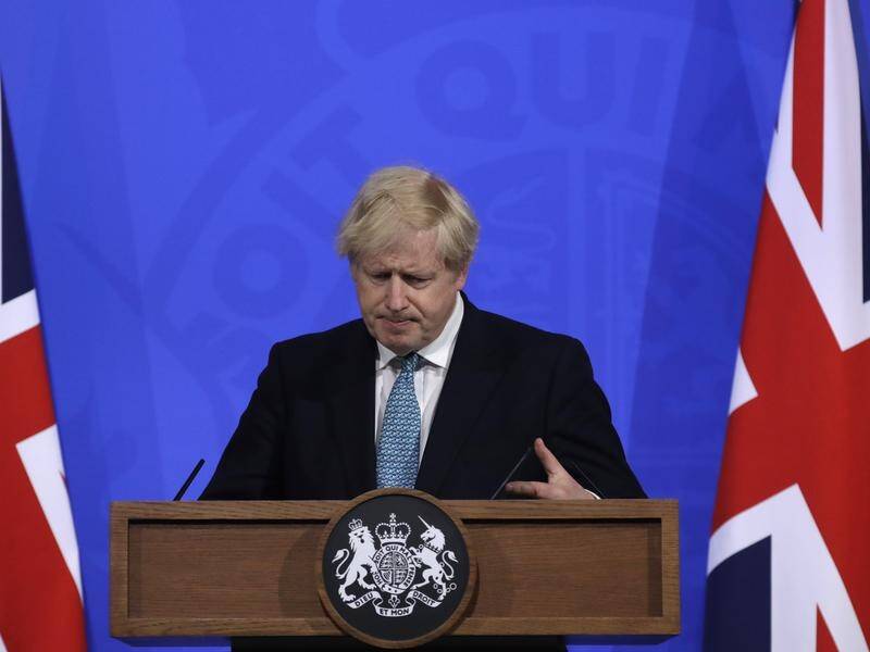 A coronavirus variant poses a risk to plans to ease restrictions in the UK, PM Boris Johnson says.