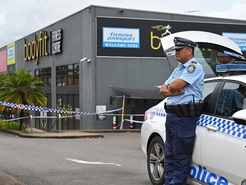 Tarek Zahed and his brother were peppered with bullets in an ambush at a Sydney gym. (Steven Saphore/AAP PHOTOS)