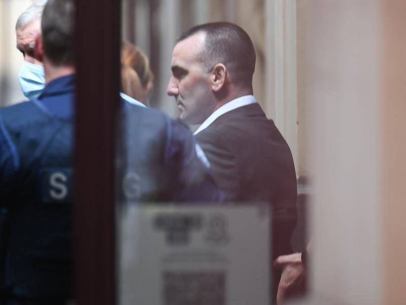 Jason Roberts is standing trial for the 1998 murders of two Victoria Police officers.