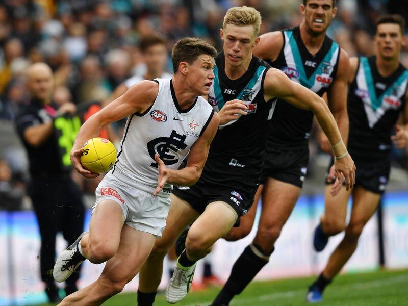 Carlton's Sam Walsh is a hot favourite for the AFL Rising Star award.