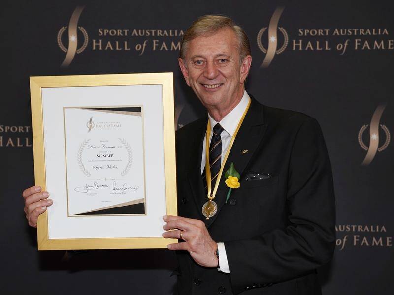 Dennis Cometti is now a member of both the Sport Australia and Australian Football Hall of Fames.