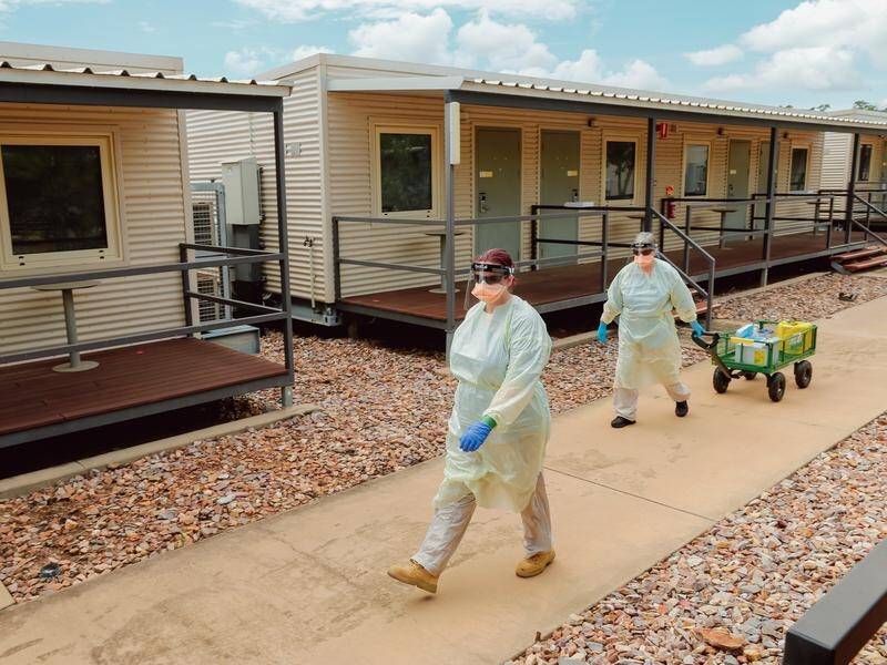 Another 13 coronavirus cases have been recorded at the NT's Howard Springs quarantine facility