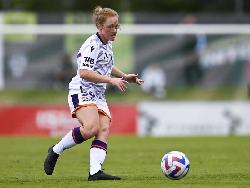 Sadie Lawrence has helped Perth Glory to a stunning 4-3 ALW win over Melbourne City. (Lukas Coch/AAP PHOTOS)