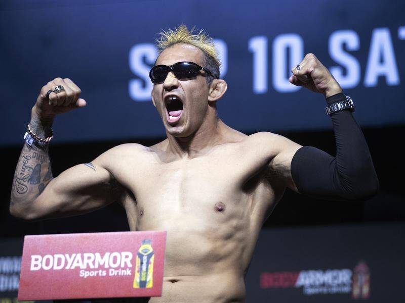 Welterweight Tony Ferguson (pic) will meet Nate Diaz in UFC 279 in Las Vegas. (AP PHOTO)