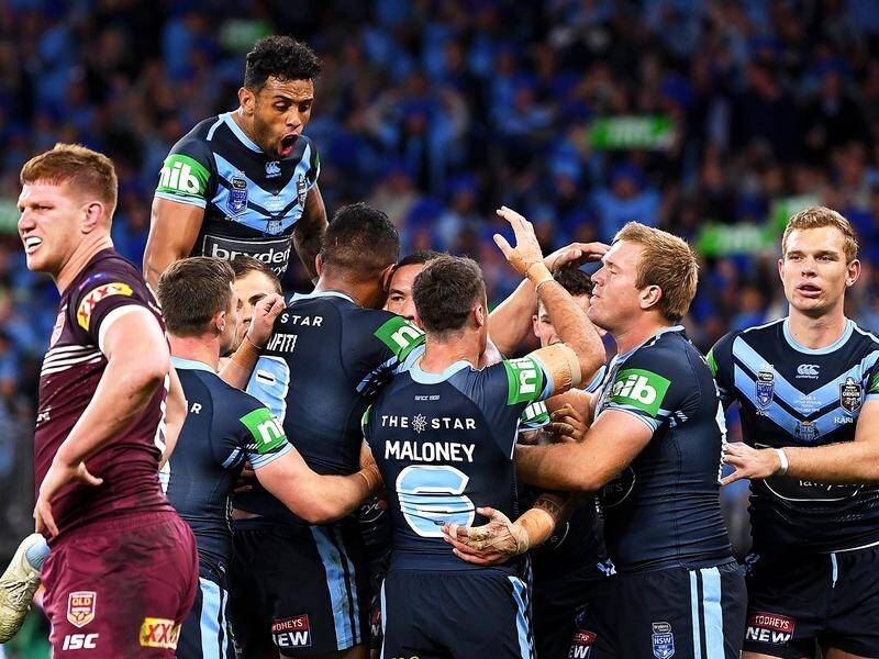 NSW have levelled the State of Origin series, beating Queensland 38-6 in game two in Perth.