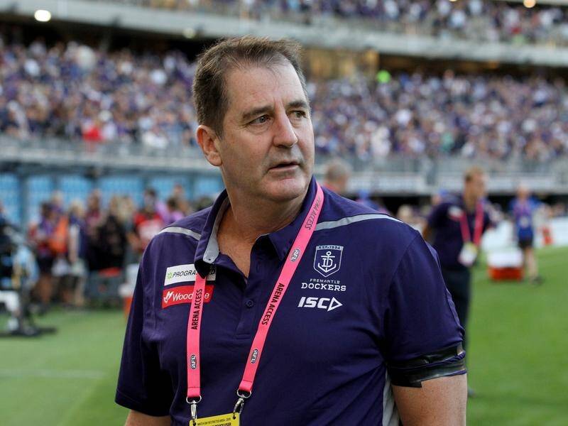 Fremantle coach Ross Lyon no longer has concerns over the hardness of the Optus Stadium surface.
