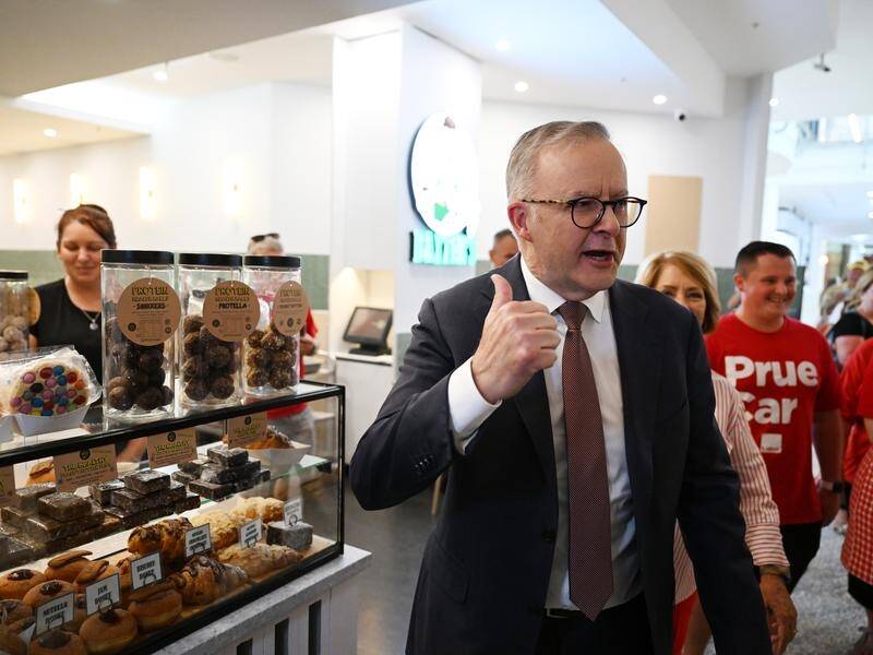 Anthony Albanese is expected to emphasise small business ahead of the federal budget in May. (Dean Lewins/AAP PHOTOS)