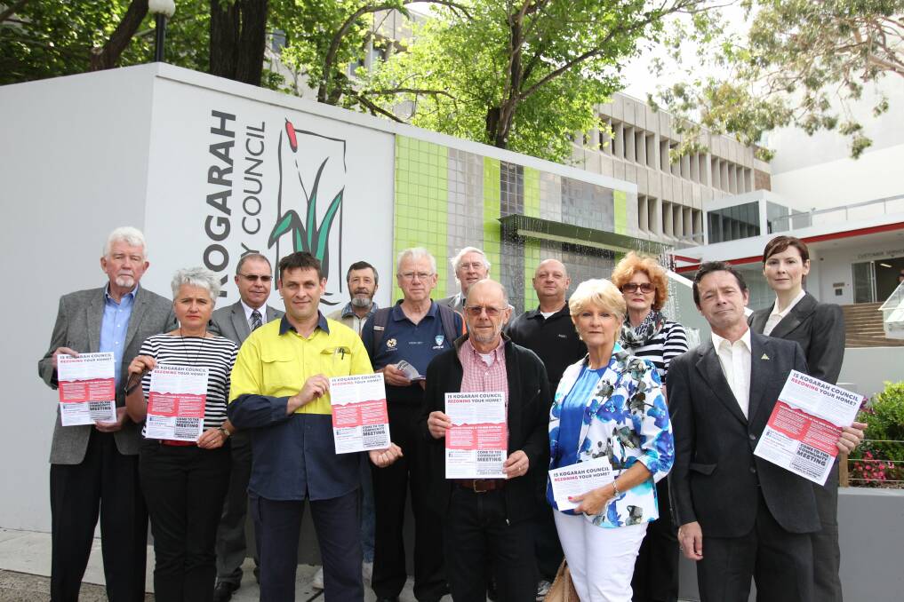 United: Residents' groups say 'no' to Kogarah's proposed LEP changes. Picture: Chris Lane