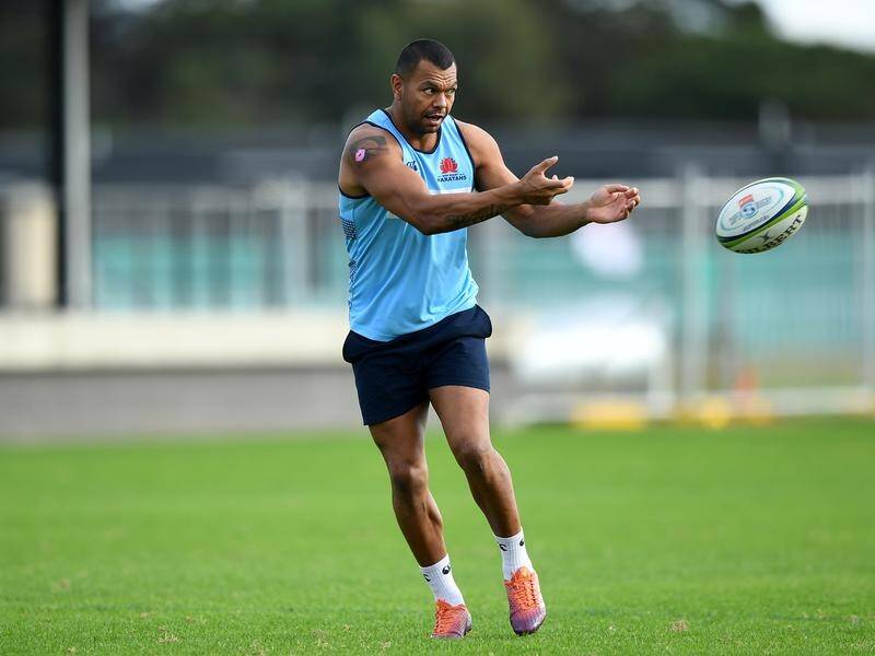 The case against Wallabies star Kurtley Beale, who's accused of assault, is back in court in April. (Joel Carrett/AAP PHOTOS)