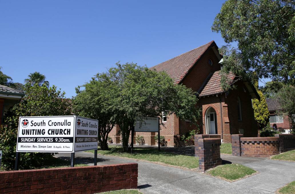 Parishioner anger: The South Cronulla Uniting Church is for sale.
