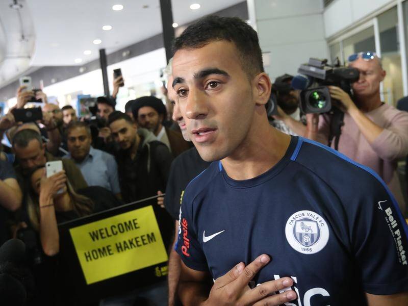 Hakeem al-Araibi is aiming for a quick comeback with Melbourne soccer club Pascoe Vale.