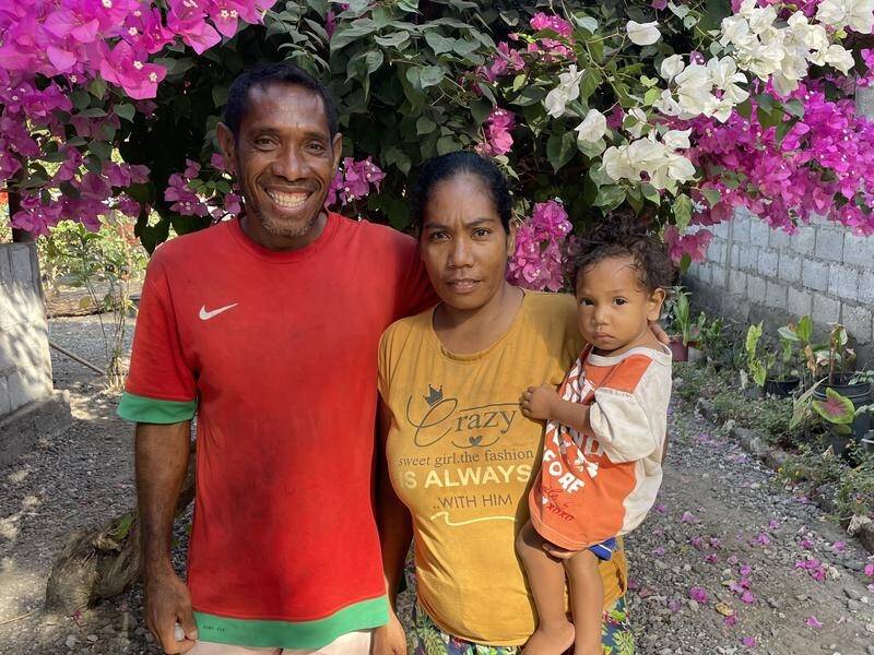 Sebastian Estevao Marques has been a community leader in promoting conservation projects in Timor. (Maeve Bannister/AAP PHOTOS)