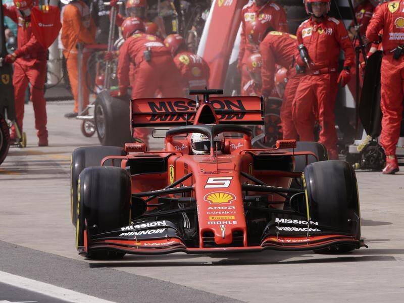 Ferrari have summoned Sebastian Vettel (pic) and Charles Leclerc after their Brazilian F1 collision.