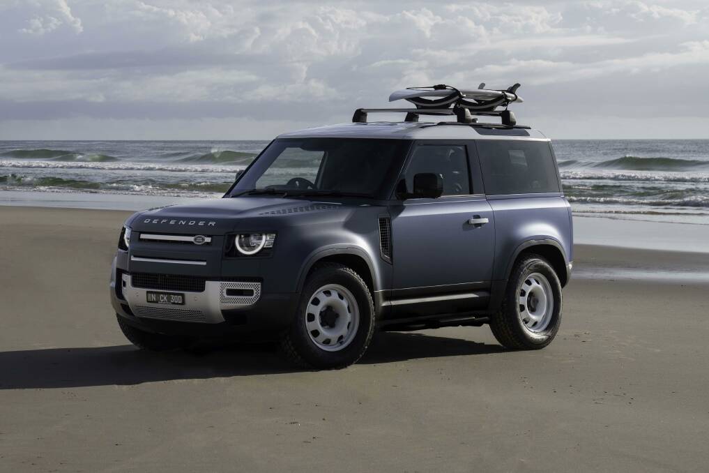 Surf's up! Land Rover Defender special edition makes waves