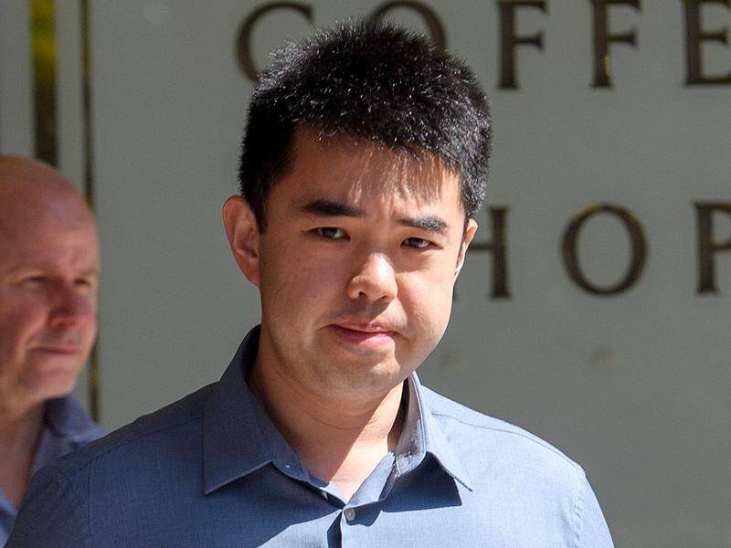 Nicholas Chu is accused of taking intimate pictures of patients, and of children for abuse material. (Bianca De Marchi/AAP PHOTOS)