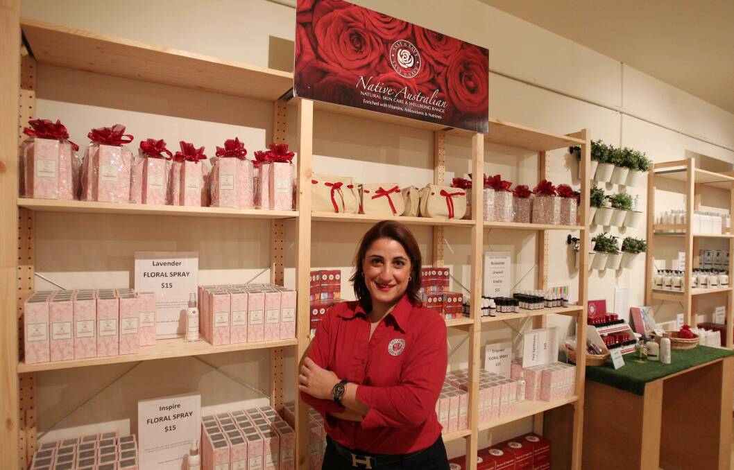 New shop: Beauty company Sasy n Savy's chief executive Samea Maakrun has opened a new showroom. Picture: Chris Lane