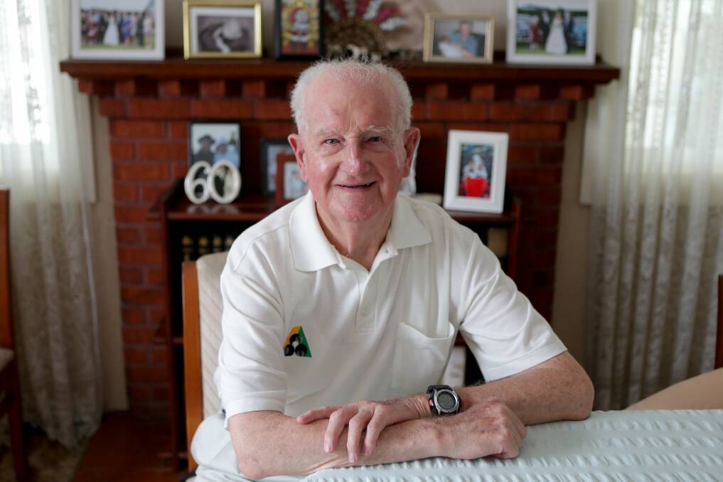 For service to the community: Kevin Giles OAM.