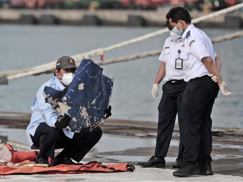 Flight SJ 182 crashed into the Java Sea on January 9 four minutes after take-off from Jakarta.