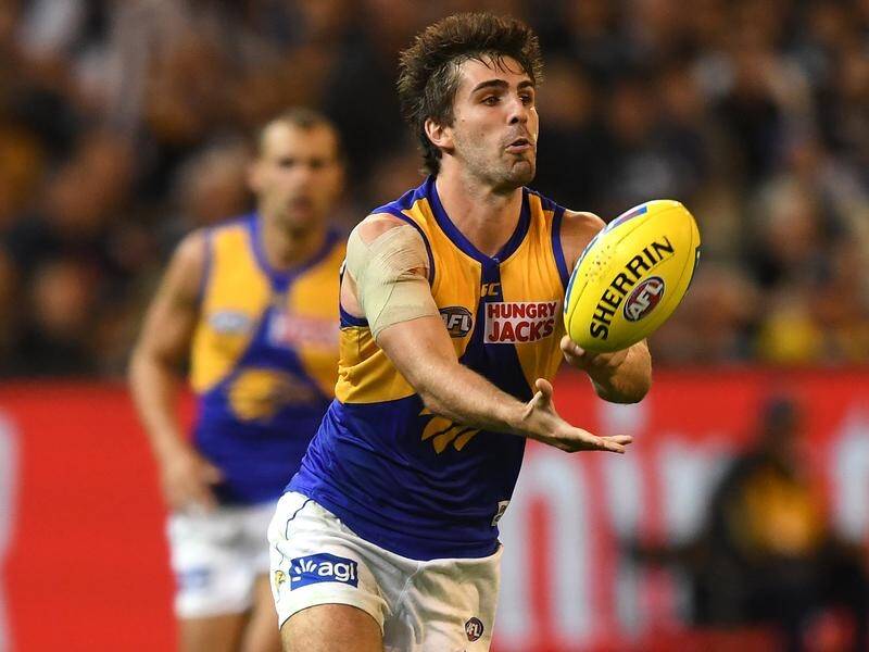 West Coast's Andrew Gaff was unimpressed by a teammates unsavoury attempt to sledge him at training.
