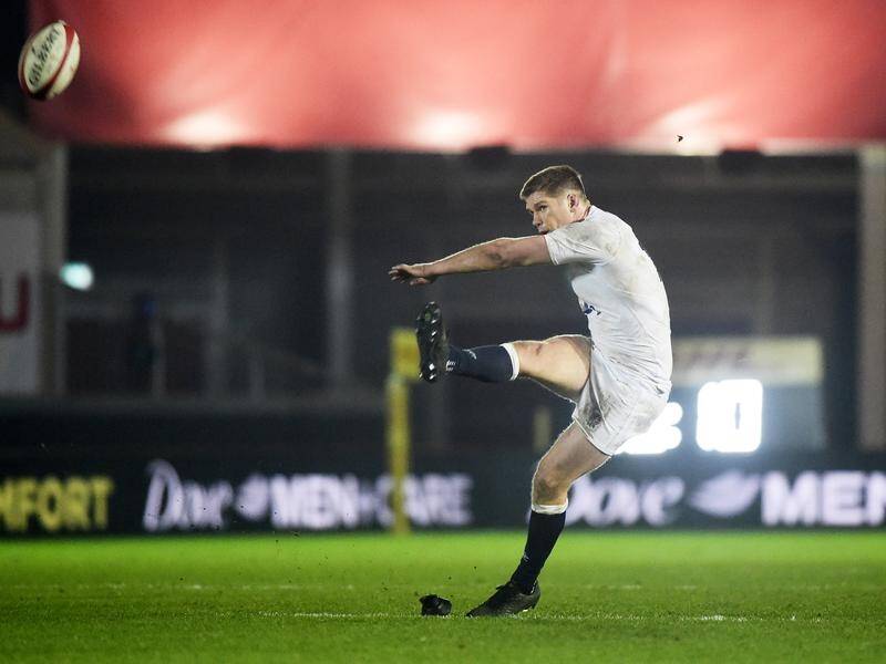 Owen Farrell enjoyed a 14-point haul for England in the 24-13 Autumn Nations Cup win over Wales.