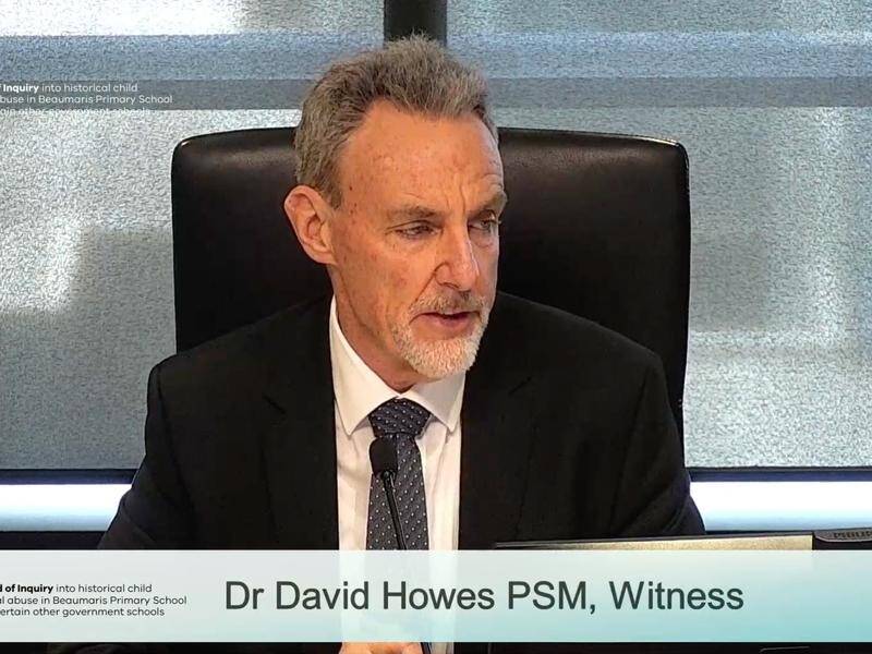 Education official David Howes has given evidence to a Victorian schools abuse inquiry. (HANDOUT/BEAUMARIS INQUIRY)