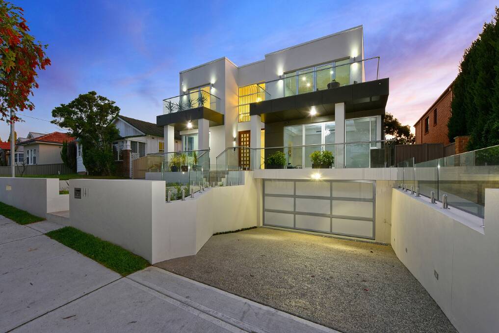 Modern approach: This Bexley home will feature on Channel Seven’s Best Houses Australia.
