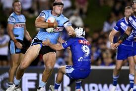 Canterbury's 12-6 NRL trial loss to Cronulla has been further soured by a high tackle report. (Dan Himbrechts/AAP PHOTOS)