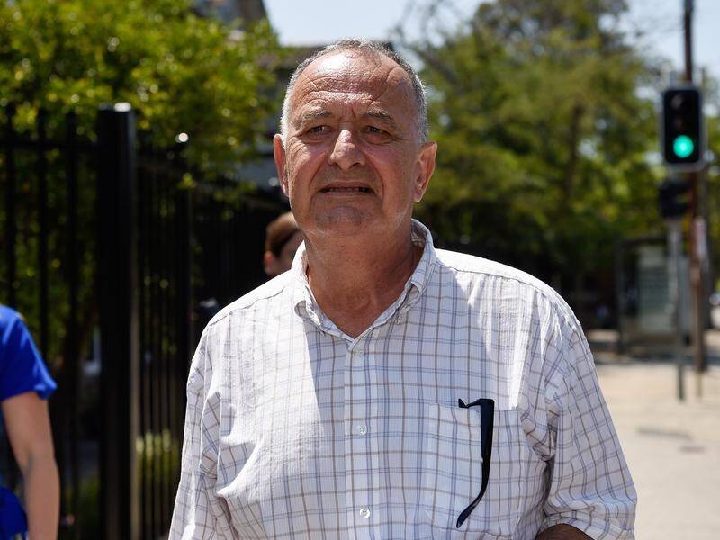 Disgraced former NSW minister Milton Orkopoulos has been hospitalised after being bashed in prison. (Bianca De Marchi/AAP PHOTOS)